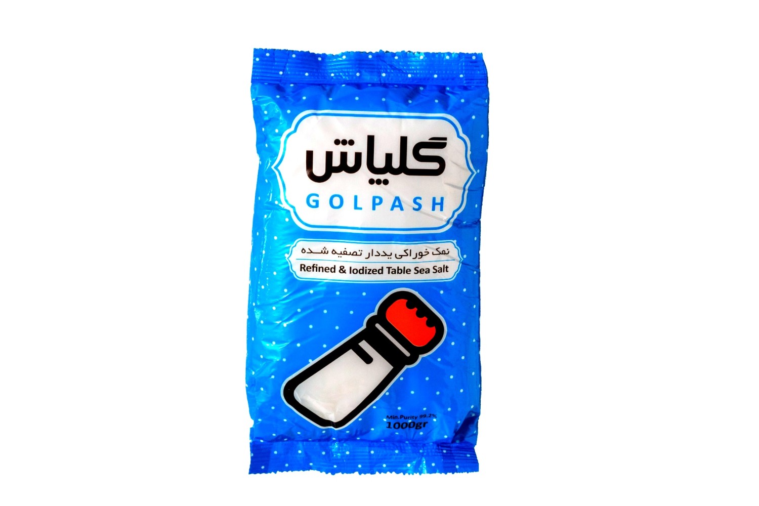 نمک سلفون- ید دار- 1000 گرمی- گلپاش